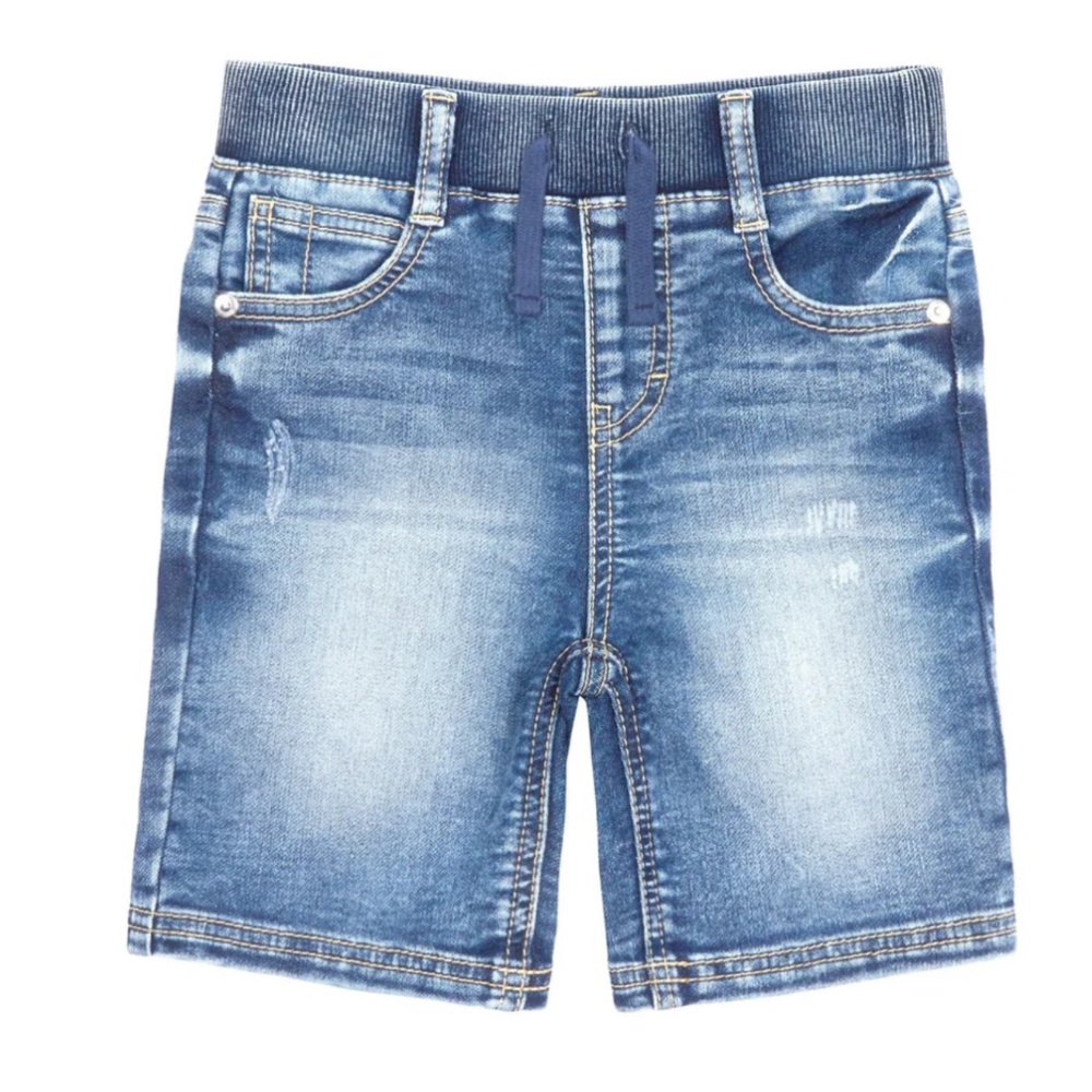 Peek Blue Denim Shorts Classic Style